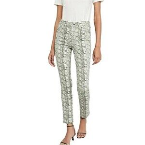Adriano Goldschmied The Mari High Rise Straight Jeans In Python NWT Size 25 NWT